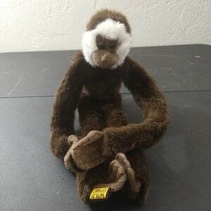 Wild Republic Hanging Monkey Plush.